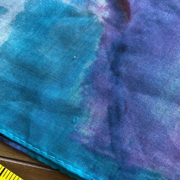 Abstract Multicolor Scarf - Picture 6 of 8